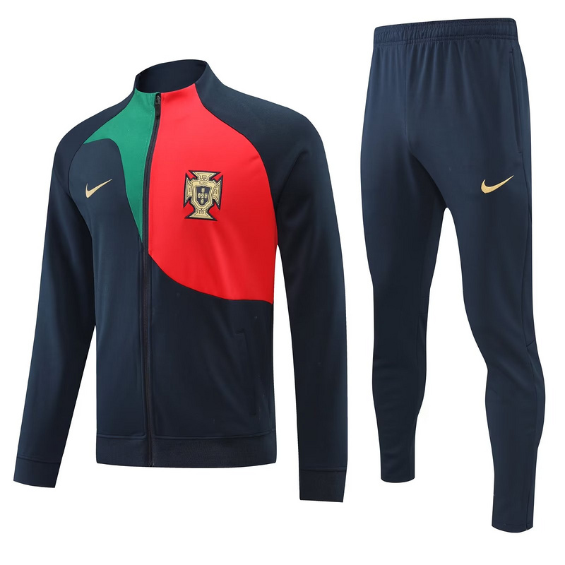AAA Quality Portugal 22/23 Tracksuit - Navy Blue